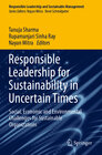Buchcover Responsible Leadership for Sustainability in Uncertain Times