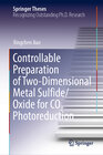 Buchcover Controllable Preparation of Two-Dimensional Metal Sulfide/Oxide for CO2 Photoreduction