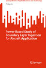 Buchcover Power-Based Study of Boundary Layer Ingestion for Aircraft Application