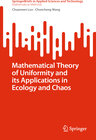 Buchcover Mathematical Theory of Uniformity and its Applications in Ecology and Chaos
