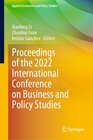 Buchcover Proceedings of the 2022 International Conference on Business and Policy Studies