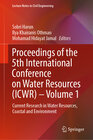 Buchcover Proceedings of the 5th International Conference on Water Resources (ICWR) – Volume 1