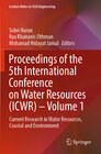 Buchcover Proceedings of the 5th International Conference on Water Resources (ICWR) – Volume 1