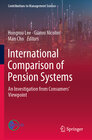 Buchcover International Comparison of Pension Systems