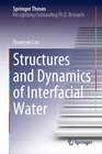 Buchcover Structures and Dynamics of Interfacial Water