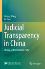 Buchcover Judicial Transparency in China