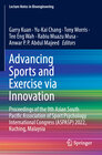Buchcover Advancing Sports and Exercise via Innovation