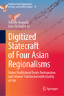 Buchcover Digitized Statecraft of Four Asian Regionalisms