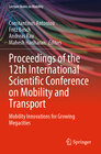 Buchcover Proceedings of the 12th International Scientific Conference on Mobility and Transport