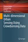 Buchcover Multi-dimensional Urban Sensing Using Crowdsensing Data