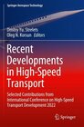 Buchcover Recent Developments in High-Speed Transport