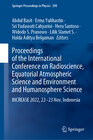 Buchcover Proceedings of the International Conference on Radioscience, Equatorial Atmospheric Science and Environment and Humanosp