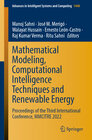 Buchcover Mathematical Modeling, Computational Intelligence Techniques and Renewable Energy