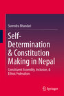 Buchcover Self-Determination & Constitution Making in Nepal
