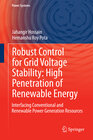 Buchcover Robust Control for Grid Voltage Stability: High Penetration of Renewable Energy