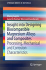 Buchcover Insight into Designing Biocompatible Magnesium Alloys and Composites