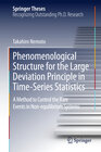Buchcover Phenomenological Structure for the Large Deviation Principle in Time-Series Statistics