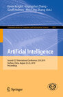 Buchcover Artificial Intelligence