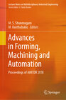 Buchcover Advances in Forming, Machining and Automation
