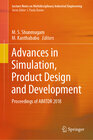 Buchcover Advances in Simulation, Product Design and Development