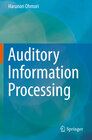 Buchcover Auditory Information Processing