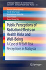 Buchcover Public Perceptions of Radiation Effects on Health Risks and Well-Being