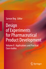Buchcover Design of Experiments for Pharmaceutical Product Development