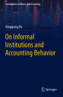 Buchcover On Informal Institutions and Accounting Behavior
