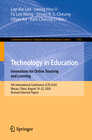 Buchcover Technology in Education. Innovations for Online Teaching and Learning