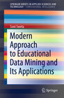 Buchcover Modern Approach to Educational Data Mining and Its Applications