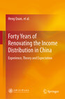 Buchcover Forty Years of Renovating the Income Distribution in China
