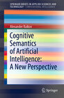Buchcover Cognitive Semantics of Artificial Intelligence: A New Perspective