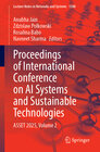Buchcover Proceedings of International Conference on AI Systems and Sustainable Technologies