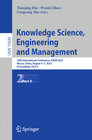 Buchcover Knowledge Science, Engineering and Management