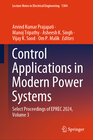 Buchcover Control Applications in Modern Power Systems