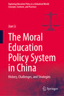 Buchcover The Moral Education Policy System in China