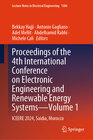 Buchcover Proceedings of the 4th International Conference on Electronic Engineering and Renewable Energy Systems—Volume 1