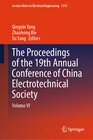 Buchcover The Proceedings of the 19th Annual Conference of China Electrotechnical Society