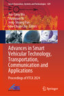 Buchcover Advances in Smart Vehicular Technology, Transportation, Communication and Applications