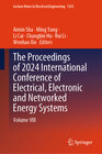 Buchcover The Proceedings of 2024 International Conference of Electrical, Electronic and Networked Energy Systems