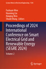 Buchcover Proceedings of 2024 International Conference on Smart Electrical Grid and Renewable Energy (SEGRE 2024)