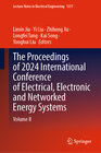 Buchcover The Proceedings of 2024 International Conference of Electrical, Electronic and Networked Energy Systems