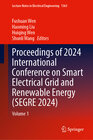 Buchcover Proceedings of 2024 International Conference on Smart Electrical Grid and Renewable Energy (SEGRE 2024)