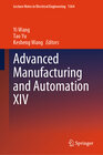 Buchcover Advanced Manufacturing and Automation XIV