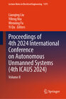 Buchcover Proceedings of 4th 2024 International Conference on Autonomous Unmanned Systems (4th ICAUS 2024)