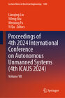 Buchcover Proceedings of 4th 2024 International Conference on Autonomous Unmanned Systems (4th ICAUS 2024)