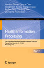 Buchcover Health Information Processing