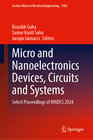 Buchcover Micro and Nanoelectronics Devices, Circuits and Systems