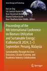 Buchcover Proceedings of the 4th International Conference on Biomass Utilization and Sustainable Energy; ICoBiomasSE 2024; 2–3 Sep