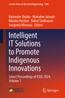 Buchcover Intelligent IT Solutions to Promote Indigenous Innovations